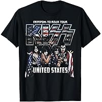 Amazon | キッス-アライブ・イン・77 Tシャツ | Tシャツ